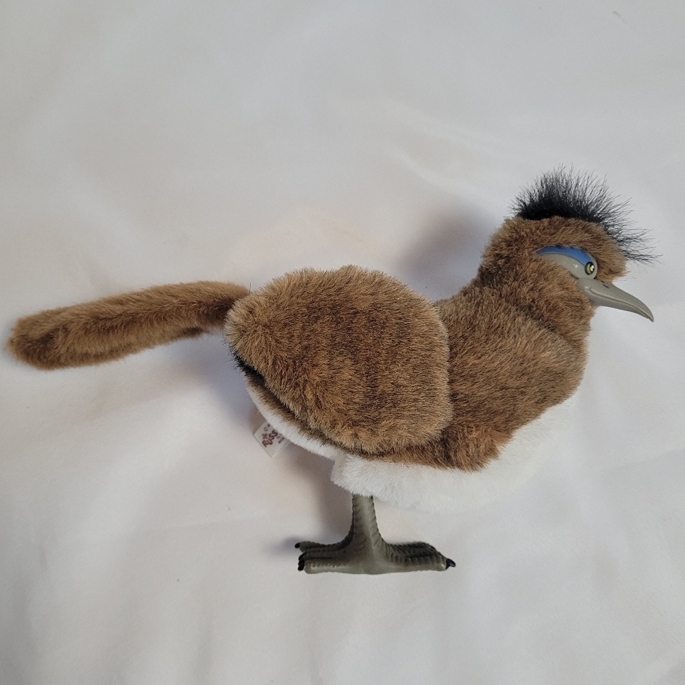 Russ Berrie Roadrunner Plush Stuffed Animal Hard Feet & Beak